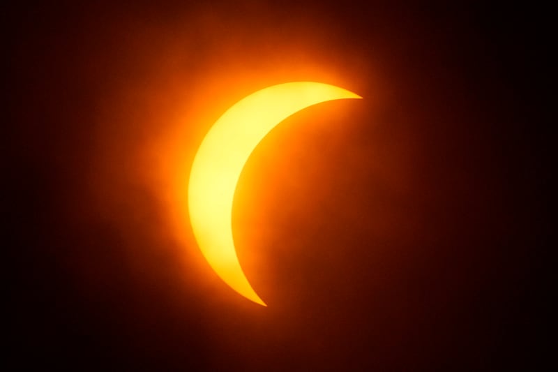 Leclissi totale di sole nel Nord America 7