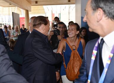 Expo, Berlusconi visita la mostra "I Tesori d'Italia" 5