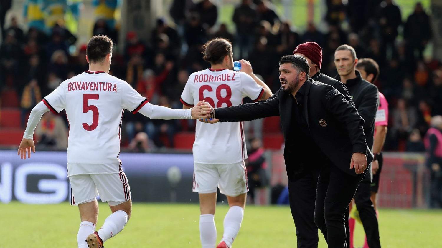 Gattuso, debutto record dà un punto al Benevento Che segna con il portiere