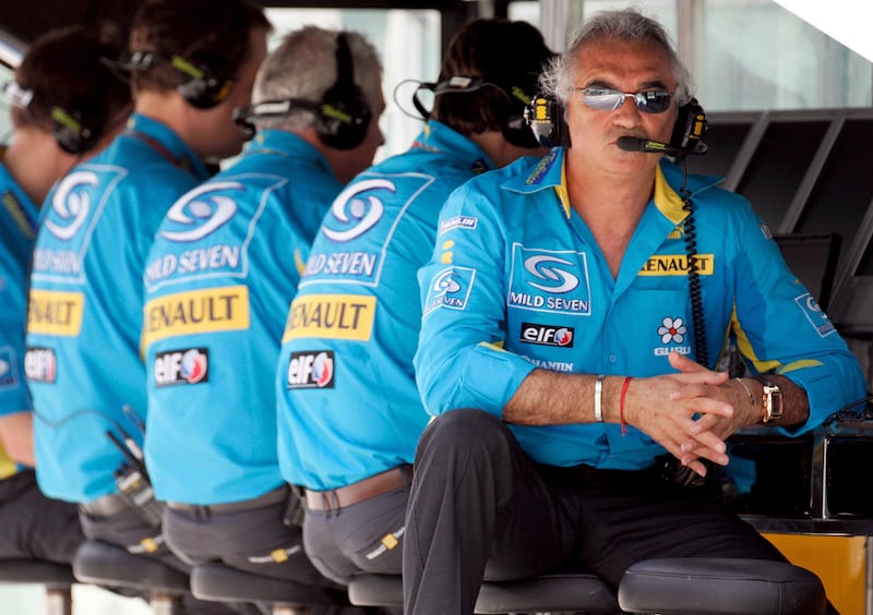 Muretto Renault Symonds Briatore 2009