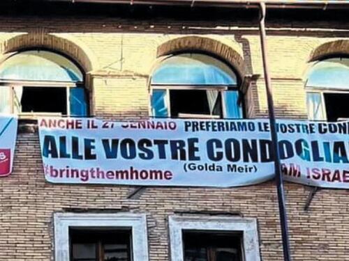 Gli ebrei accusano la sinistra