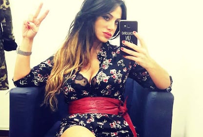 Marika Fruscio hot, in négligé su Twitter 1