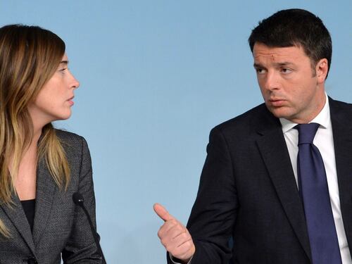 Renzi: "Boschi in Parlamento? Lo decideranno i cittadini"