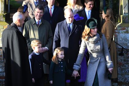 I Cambridge alla messa di Natale, foto 3