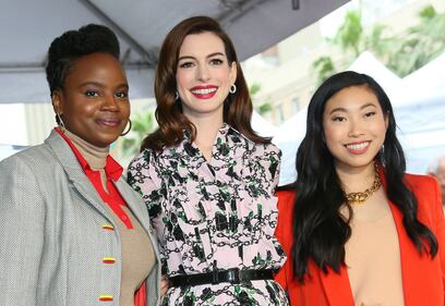 Anne Hathaway premiata con la stella sulla Walk Of Fame 5