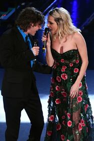 Laura Chiatti sexy a Sanremo 8