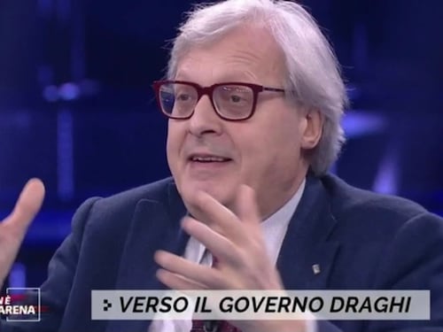 Vittorio Sgarbi: “Ecco quando Renzi ha chiesto incontrare Draghi per la prima volta”