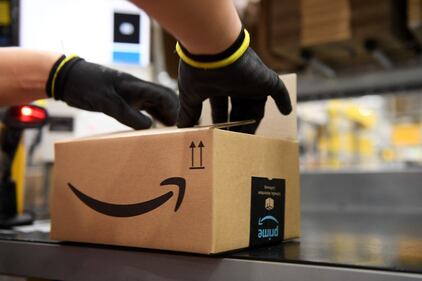 Preparativi per il Black Friday allo stabilimento di Amazon a Peterborough 7