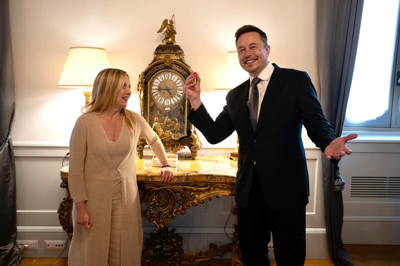 Elon Musk a Roma: gli incontri a palazzo Chigi 3
