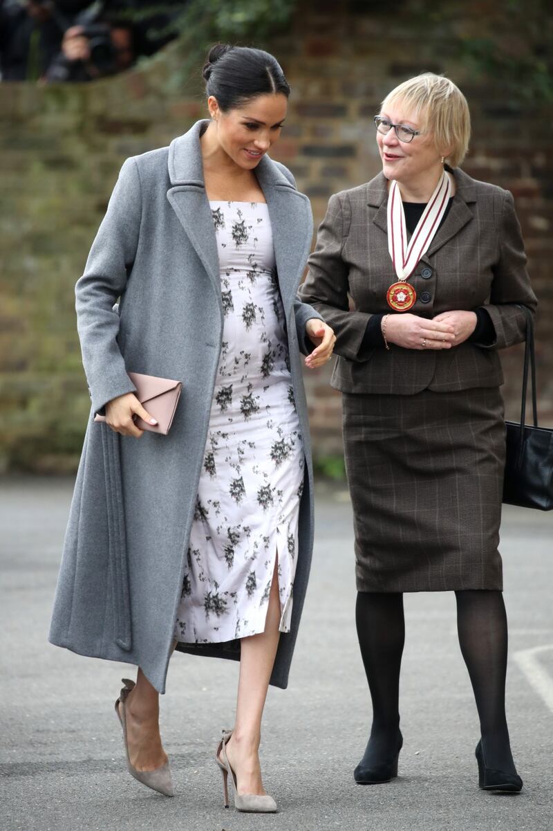 Meghan Markle in abito premaman: foto 2