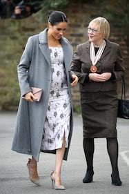Meghan Markle in abito premaman: foto 2