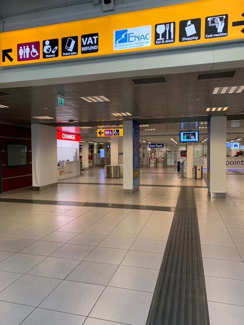 Incendio all'aeroporto di Ciampino 1