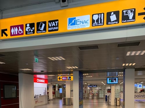 Incendio all'aeroporto di Ciampino