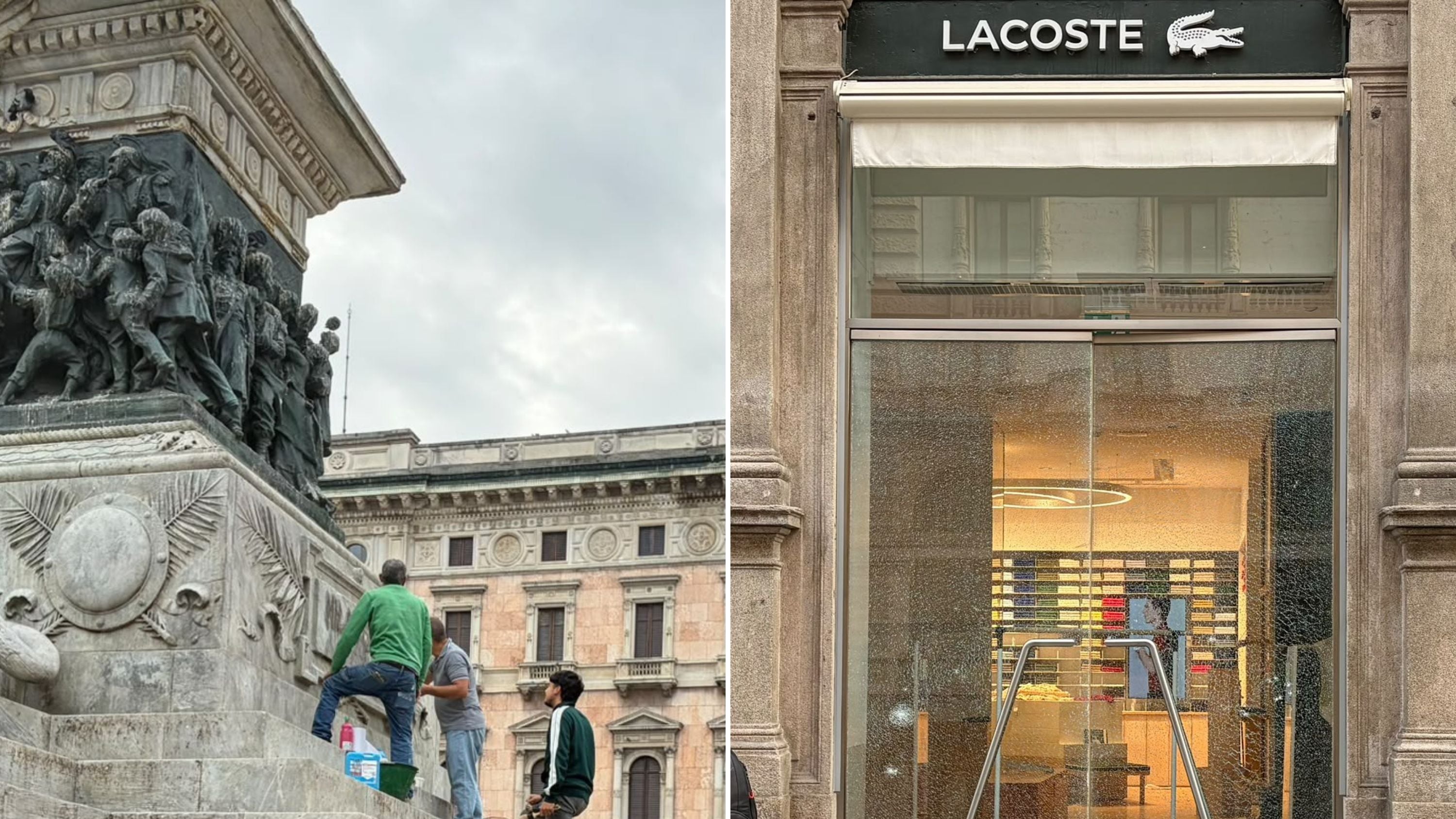 Milano dopo le violenze