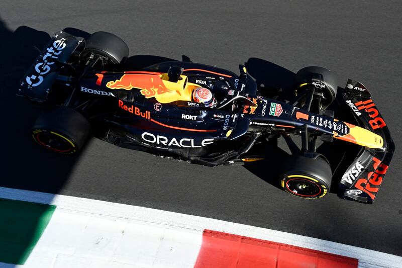 F1 Italia FP1 Verstappen