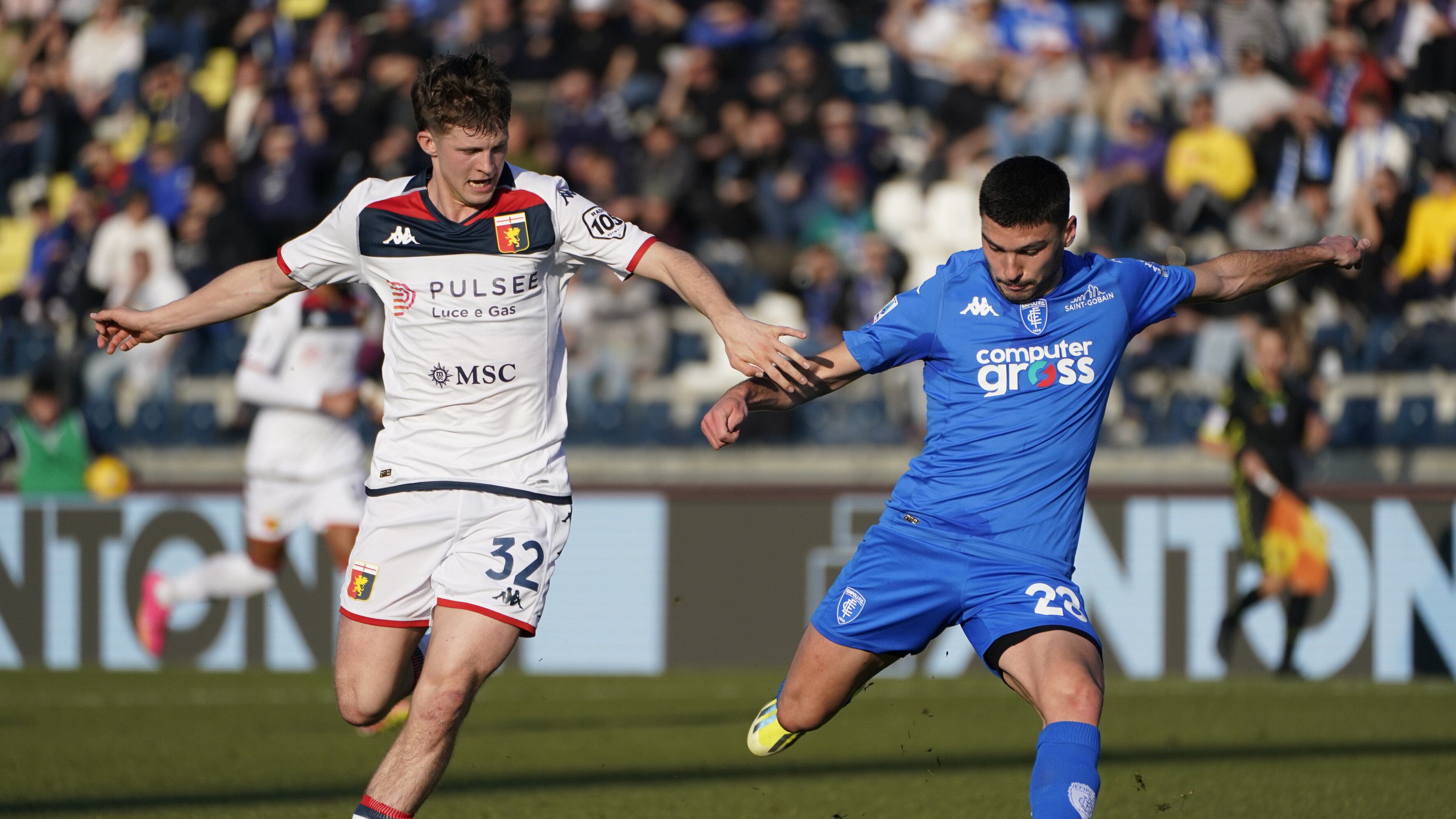 In Empoli-Genoa a fare la differenza sono le due difese, la sfida al Castellani finisce senza reti