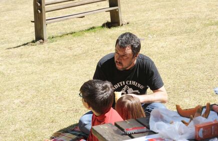 Matteo Salvini in montagna con i figli 6
