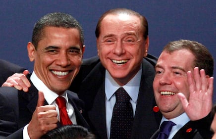 Silvio Berlusconi e le più alte cariche della politica estera 16