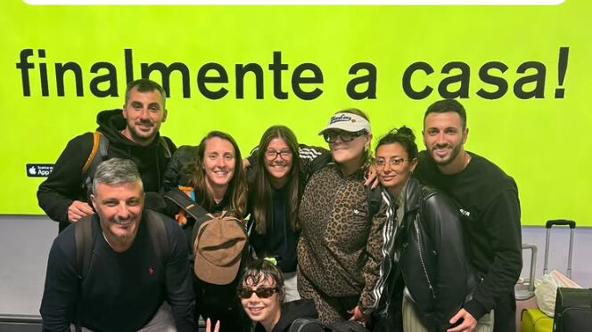 Anche la cantante BigMama tra gli italiani rientrati da Dubai: la prima foto in Italia