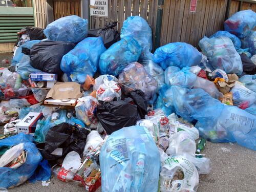 Rifiuti, effetto Giubileo: 23mila tonnellate in più