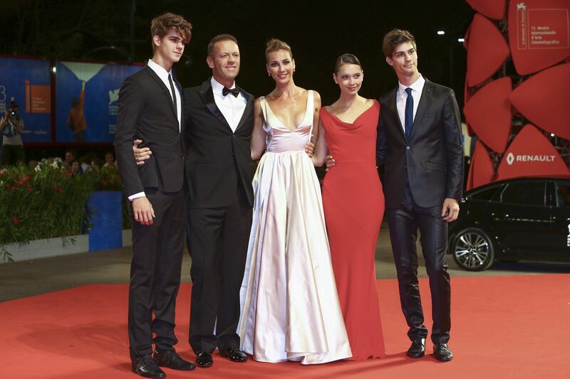 Rocco Siffredi e famiglia alla Mostra del Cinema di Venezia 18