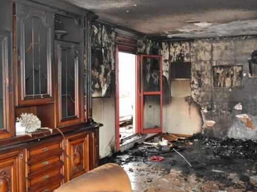Non accetta lo sfratto: incendia la proprietaria