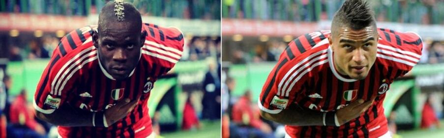 La foto di saluto al Milan è un fake. Il web contro Balo 1
