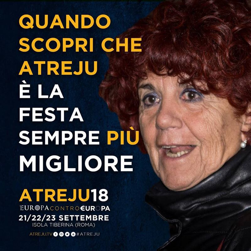 La campagna social di Atreju contro Boldrini, Renzi e Junker 6