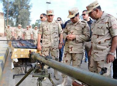 Sisi in visita in Sinai dopo l'offensiva dei jihadisti 1