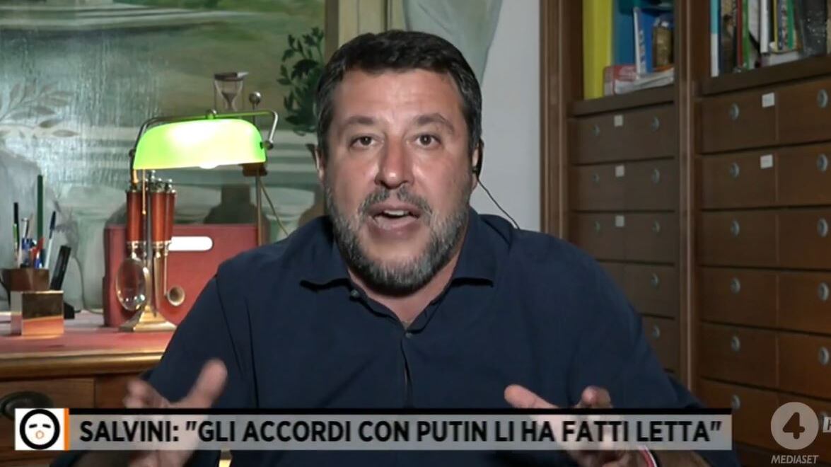 "Accordi con Putin li ha fatti Letta". Salvini replica al leader dem