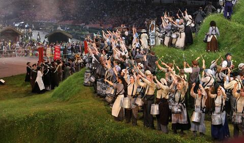 La cerimonia d'inaugurazione di Londra 2012