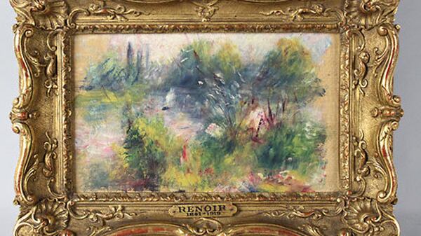 Compra un quadro al mercatino per 50 dollari: è un Renoir