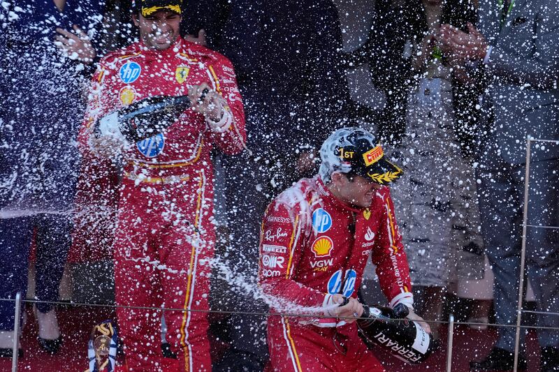 Leclerc trionfa per la prima volta in carriera nel Gp di Monaco: le immagini più belle della vittoria 15