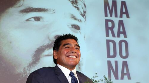 Diego Maradona a Milano 1