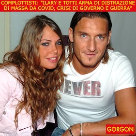 La satira del giorno. Ilary, Totti e i complottisti 1