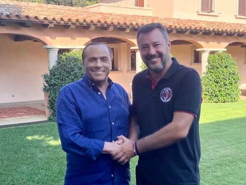 Matteo Salvini: "Quirinale? Berlusconi fa bene a pensarci"