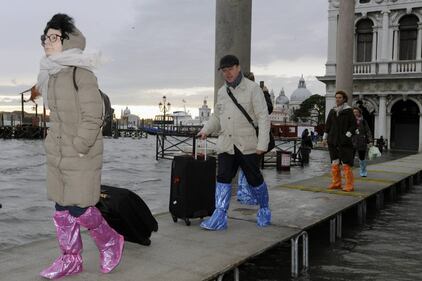 Ancora disagi a Venezia. Acqua alto a 160 cm 2