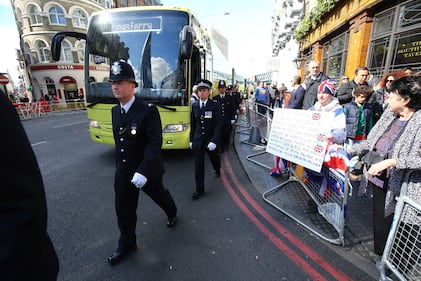Londra, i funerali dell'agente ucciso durante l'attentato a Westminster 12