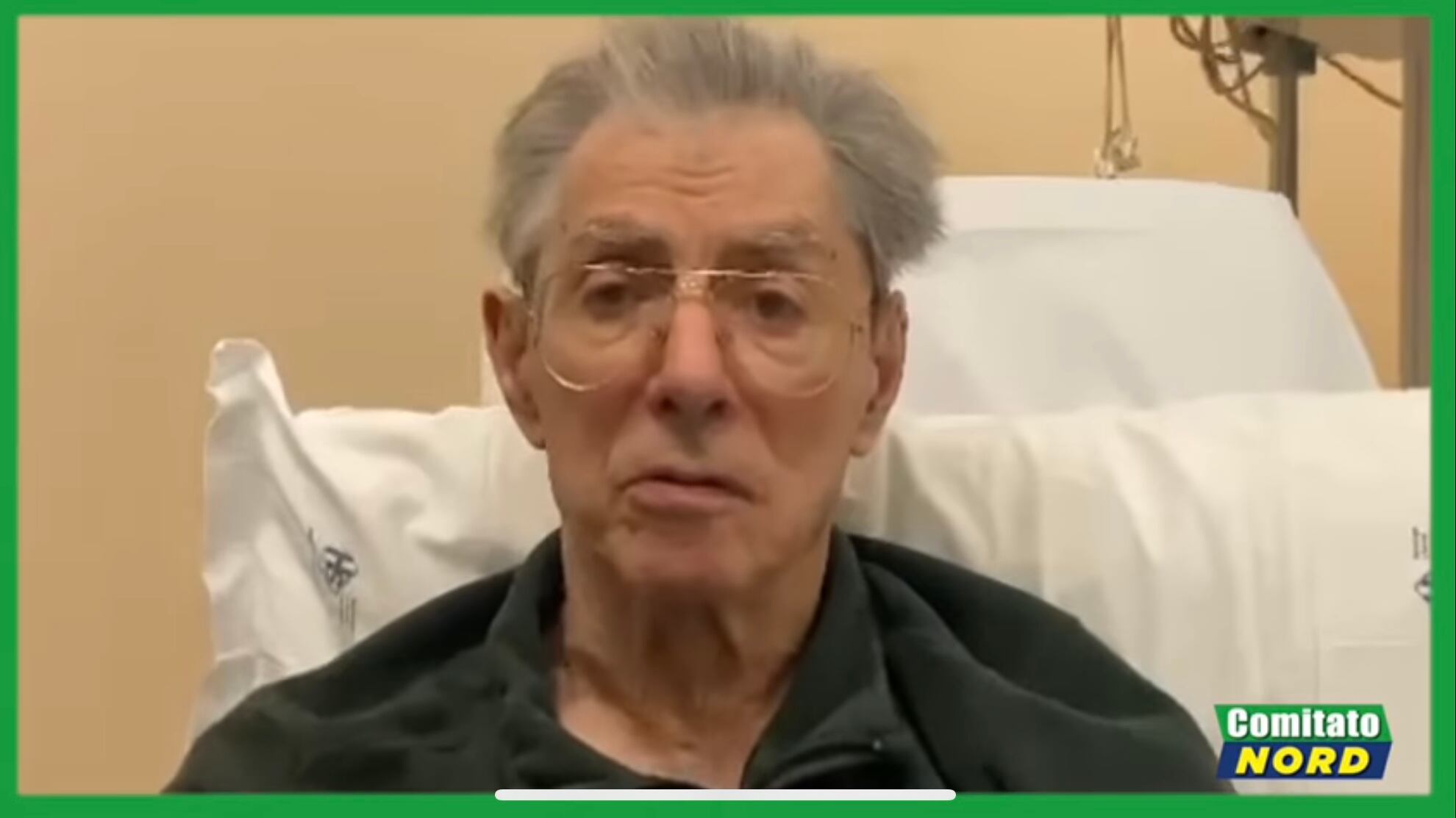 Bossi dimesso dall'ospedale: "È in ottime condizioni cliniche"