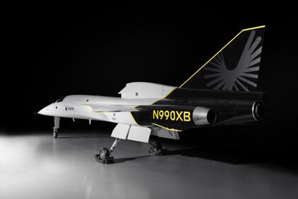 Il jet supersonico di Boom Supersonic 3