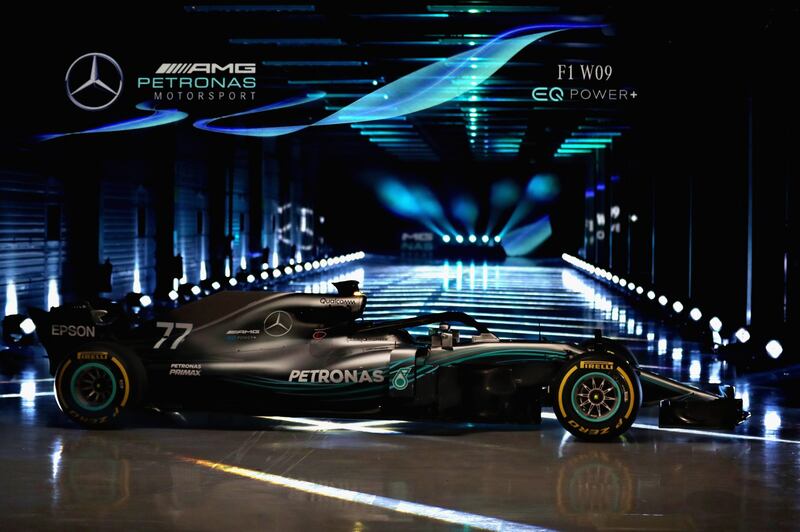 La Mercedes esce allo scoperto: ecco le foto della nuova W09 12