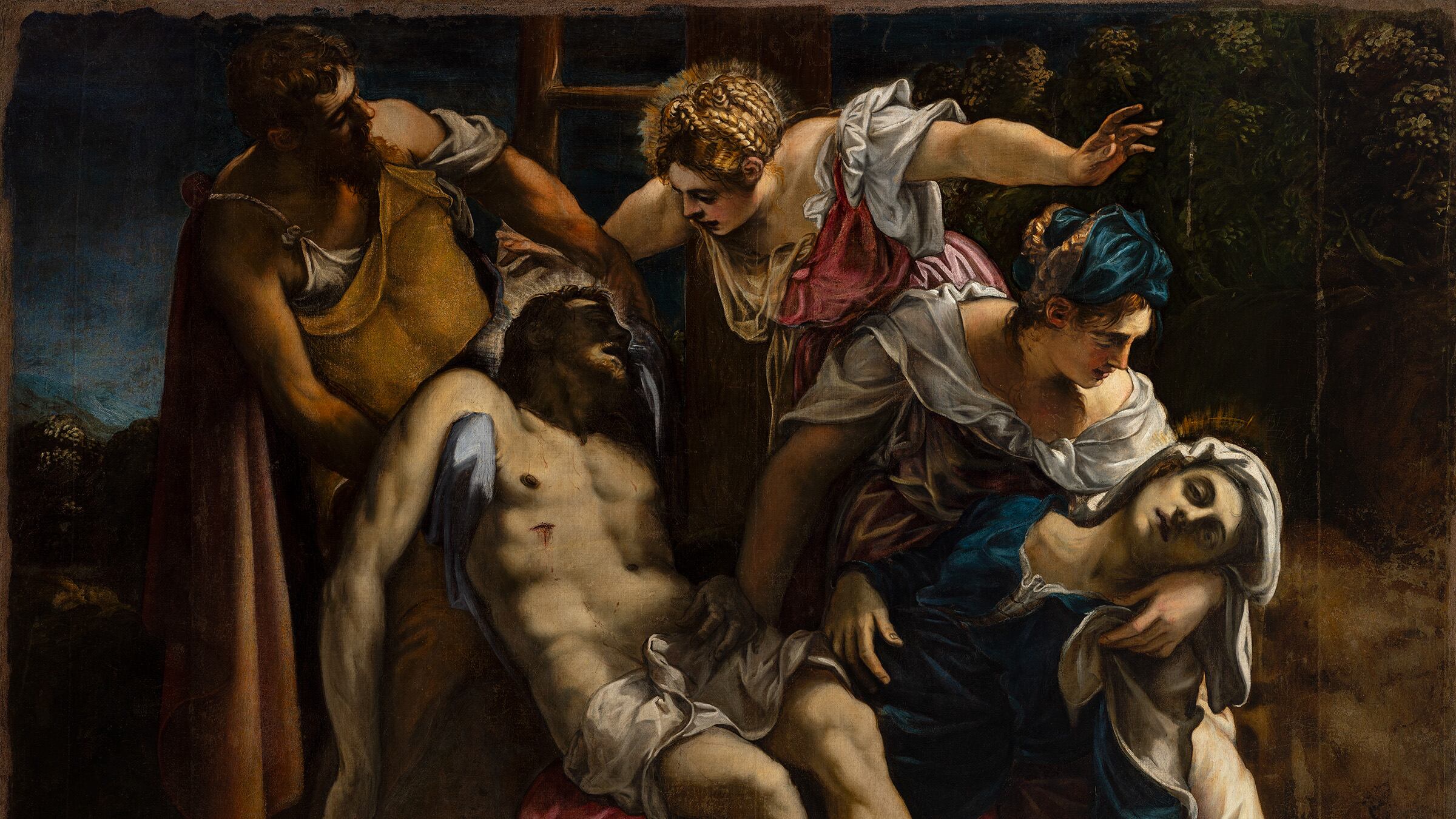 Quella Deposizione del Tintoretto in dialogo con i contemporanei
