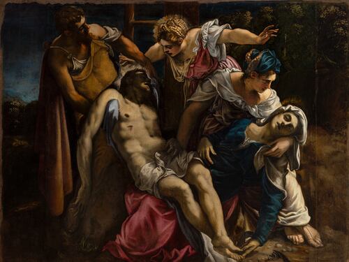 Quella Deposizione del Tintoretto in dialogo con i contemporanei
