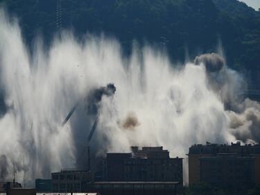 Il Ponte Morandi non esiste più 1
