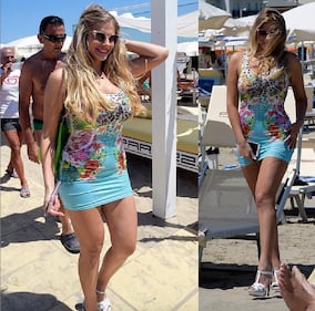 Francesca Cipriani paparazzata da Chi: estate bollente 7