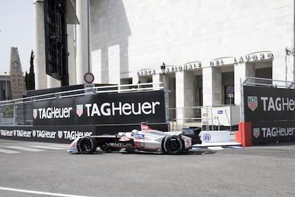 Formula E, ecco i bolidi che hanno sfrecciato all'Eur di Roma 17