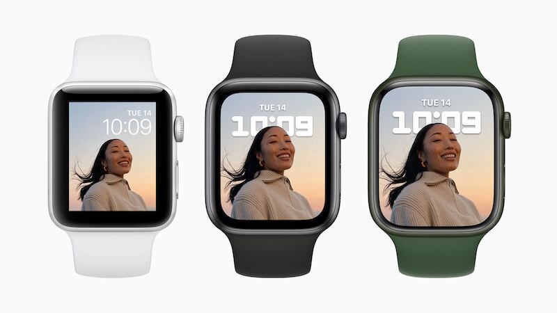 Apple Watch Series 7 colori cinturini