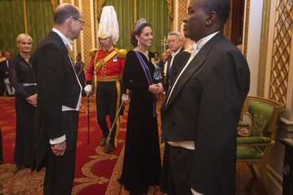 Kate Middleton, le foto al ricevimento di Buckingham Palace 8