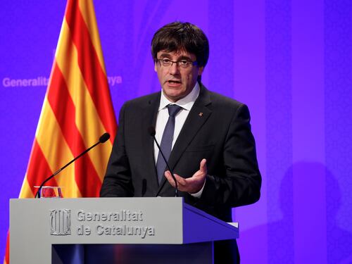 Puigdemont: "Rajoy dica se vuole una mediazione dell'Ue"