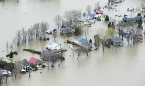 L'esercito canadese dispiegato contro l'alluvione in Quebec 4
